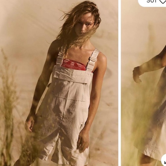 NEW Free People FP Movement Hit The Hills Shortsie Ivory